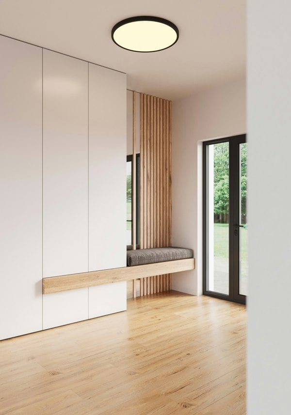 Nordlux Oja Smart 60 | Ceiling light | Black