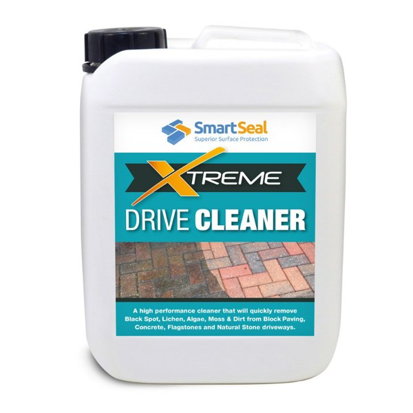 Smartseal Drive Cleaner Xtreme Removal of Black Spots, Algae, Moss & Grime - 5 Litre