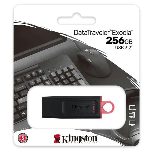 Kingston DataTraveler Exodia USB Flash Drive 3.2 256GB