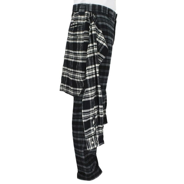 Mihara Yasuhiro runway collection checked trousers pants