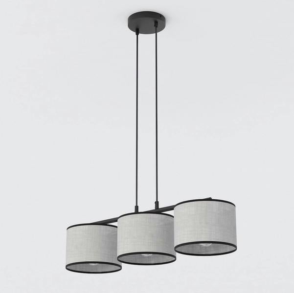 Emibig ECO Pendant Lamp 3 x E27 Grey / Black