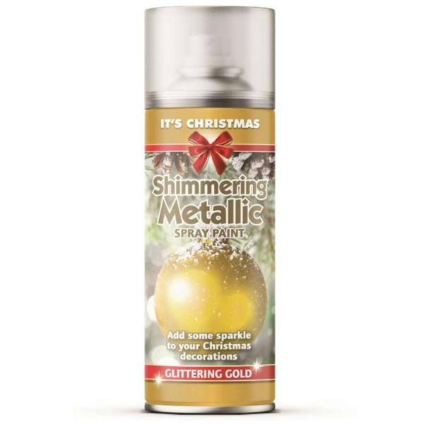 Rapide 1X - Rapide Christmas Metallic Gold 200ml Spray Paint