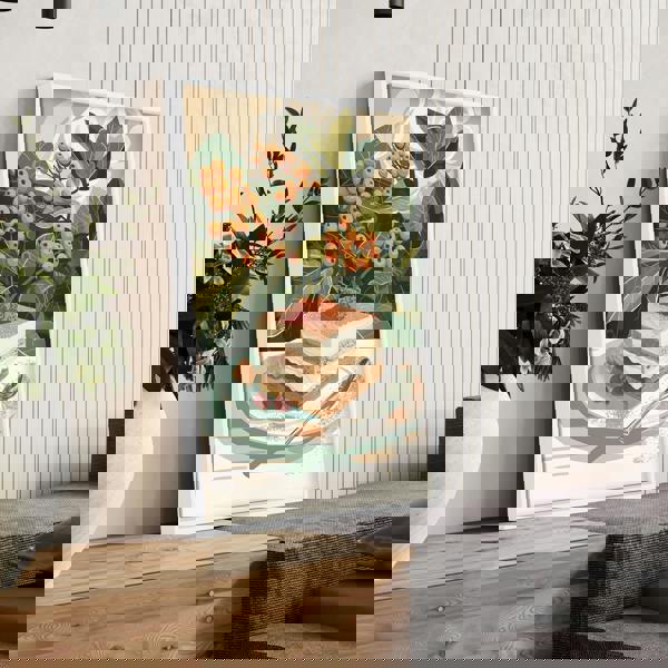 Wall Decor Ideas For Hallway | Set of 2 Italian Lifestyle Wall art Prints