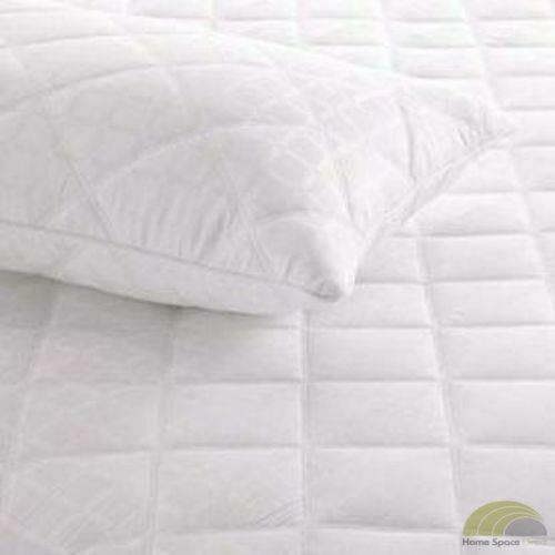 HomeSpace Direct Egyptian Cotton T-200 Quilted 16" Mattress & Pillow Protector