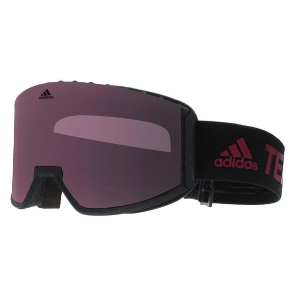 Adidas Ski Goggles SP0040 02S Matte Black Bordeaux