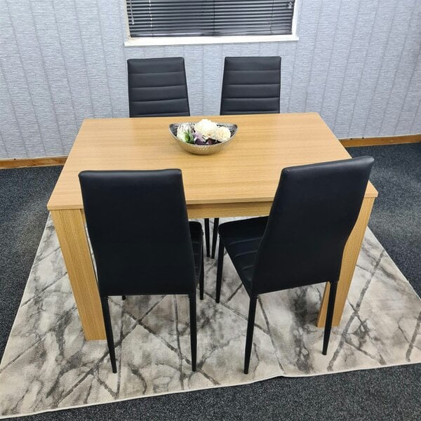 Kosy Koala Dining Table Set with 4 Chairs Dining Room and Kitchen table set of 4