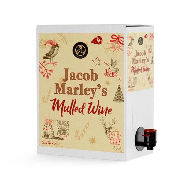 Celtic Marches Jacob Marley's Mulled Wine 5.5% 3L Box