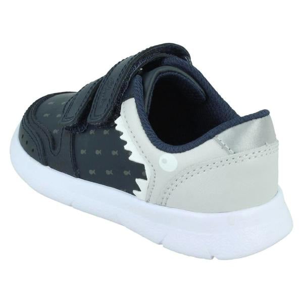 Clarks Boys Clarks Shark Detail Trainers Ath Scale