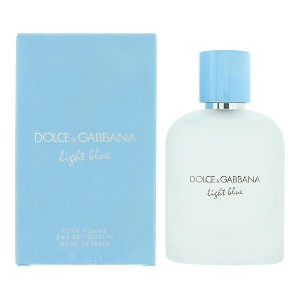Dolce & Gabbana Light Blue Pour Homme Eau De Toilette 100ml Spray For Him