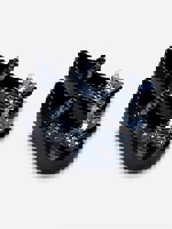 Mini Melissa Girls Ultragirl Star II Shoes in Blue