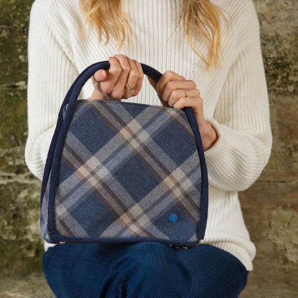 Earth Squared Tweed Tartan Margot Multiway Bag