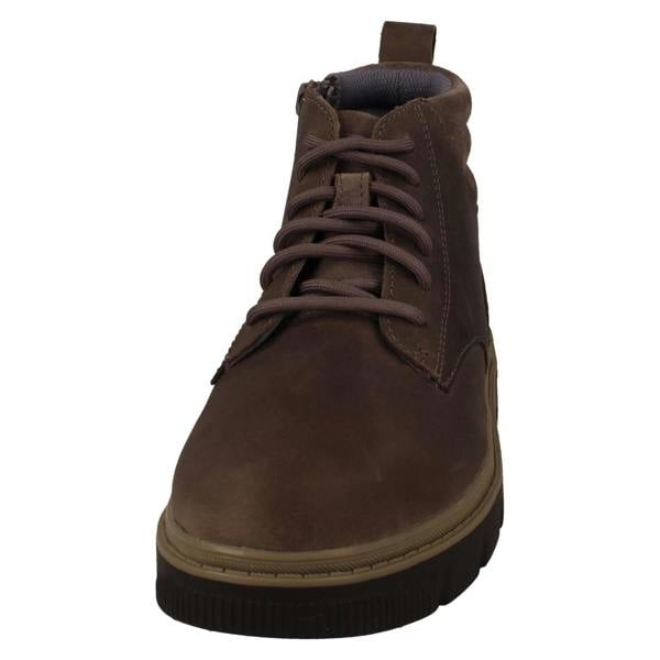 Clarks Boys Clarks Lace Up Ankle Boots Lorcam Trail