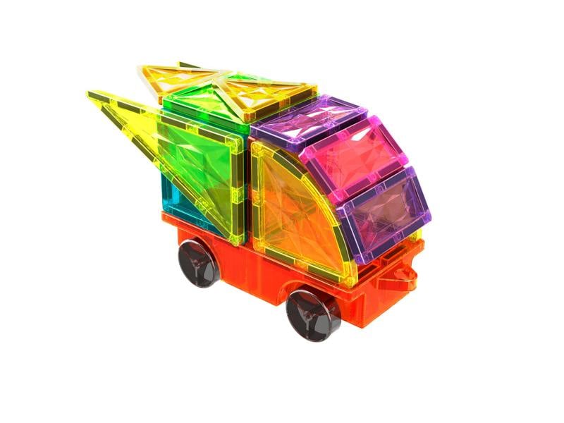 Geomag Magnetic Tiles Gems Vehicles