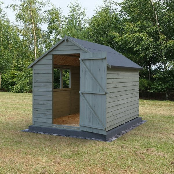 Shire Overlap 8x6 Value with Window Pressure Treated Storage Shed