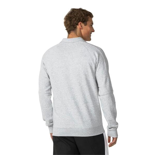 Puma Mens Logo Crew Neck Sweatshirt - Grey Heather - 