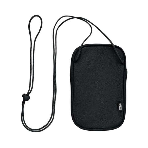 MidOcean Korovin RPET Travel Cross Body Pouch - Black - 
