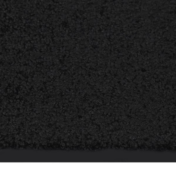 Berkfield Doormat Black 80x120 cm