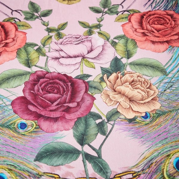 Matthew Williamson Xanadu Peacock 200 Thread Count Cotton Sateen Duvet Cover Set