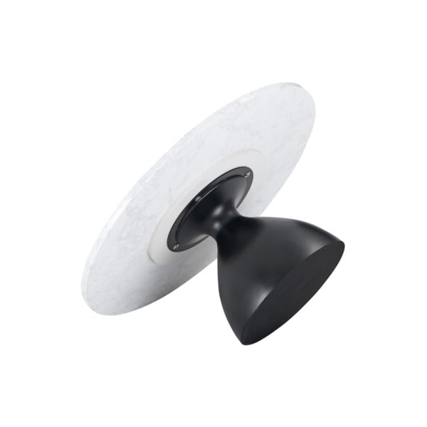 Hazel Coffee Table - Black & White Marble