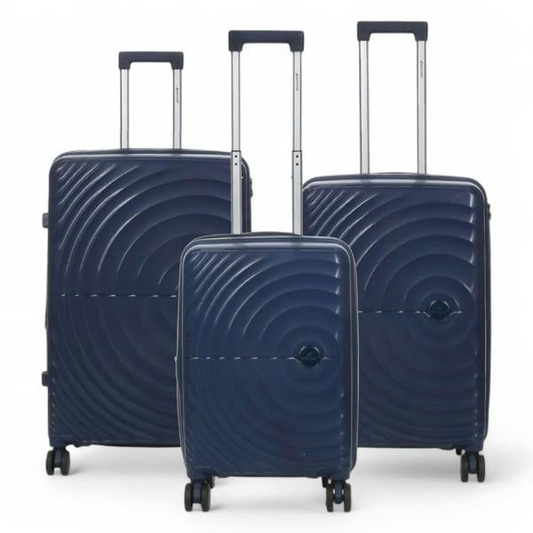Snowball Expandable Hard Shell 8 Wheels Luggage Travel Cabin Suitcase Set