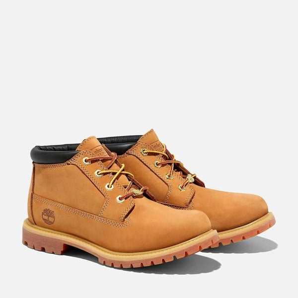 Timberland Nellie Mid Chukka Leather Women's Boots - Wheat
