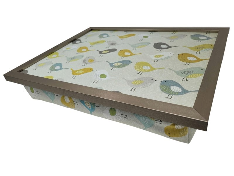 Made in the Mill Luxury Birds Lap Tray with Bean Bag