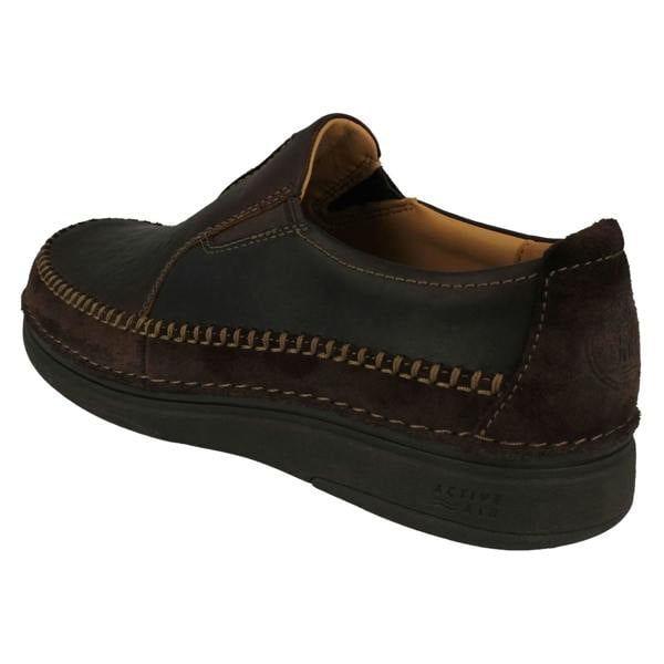Clarks Mens Clarks Active Air Cushioned Slip On Shoes Nature 5 Walk