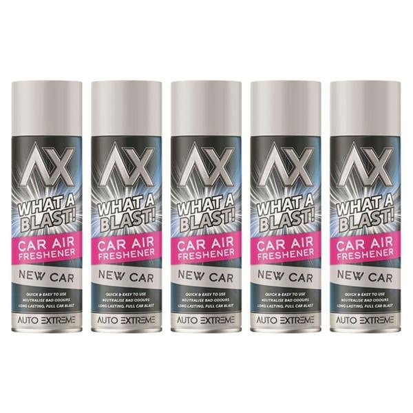 Auto Extreme 5X - What A Blast! New Car Car Air Freshener Spray 500ml