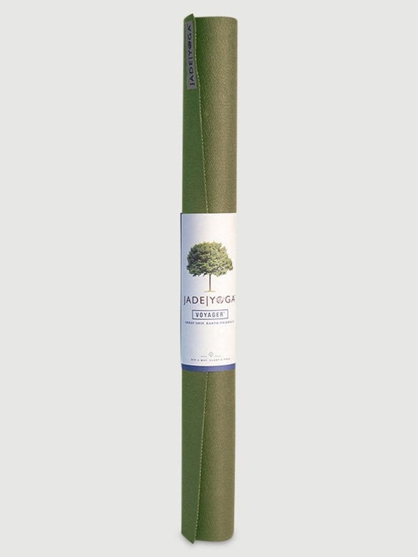 Jade Yoga Voyager Yoga Mat 1.6mm - Olive Green