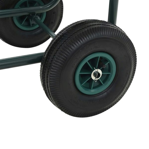 Berkfield Garden Hose Trolley with 1/2" Hose Connector 75 m Steel