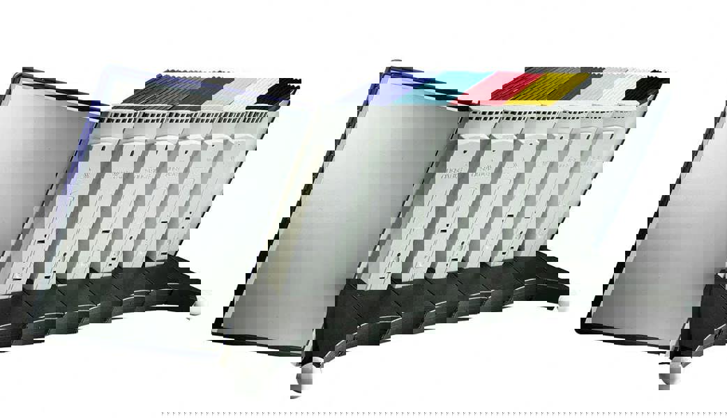 Durable SHERPA TABLE 10 Display Panel Desk Stand Extension Module | A4 Grey