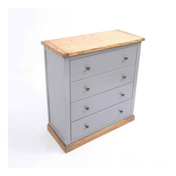 Cabinet Bits Bicarri 4 Drawer Chest of Drawers Brass Knob