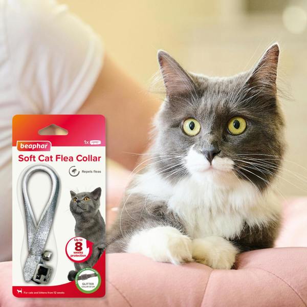 Beaphar Soft Glitter Flea Collar for Cats