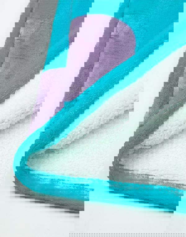 Disney Unisex Blue Monster Inc. Sully Blanket Hoodie (One Size)