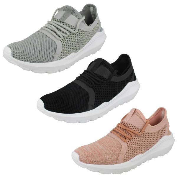 Spot On Ladies Spot On Chunky Sole Trainers F7152