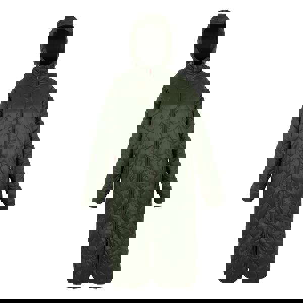 Regatta Womens/Ladies Triea Quilted Jacket - Dark Khaki - 