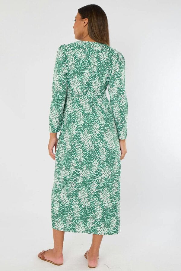 Elaina Fashion Maxi Wrap Dress