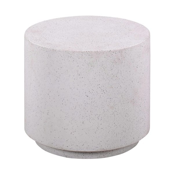 Furniture Edit Terrazzo Light Speckled Indoor or Outdoor Side Table