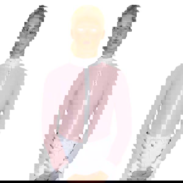 Coldstream Womens/Ladies Larkhall Diamante Show Shirt - Blush Pink - 