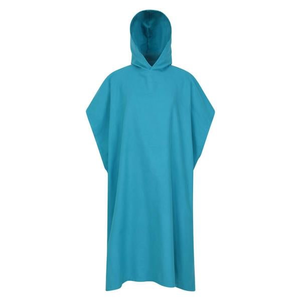 Mountain Warehouse Womens/Ladies Lagoon Microfibre Poncho - Teal - 