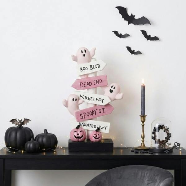 Garden Greatness Haunted Boo Pumpkin Halloween Signs