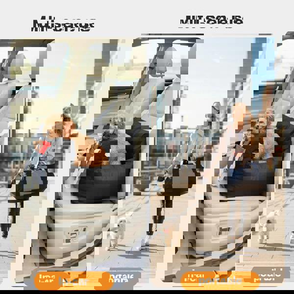 Skylos Dog Car Seat Travel Bed Carrier Portable Pet Booster Seat Washable Puppy