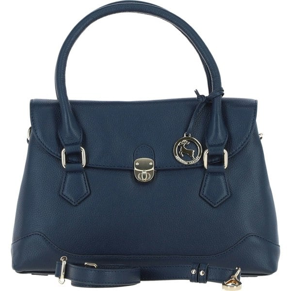 Premium Leather Shoulder Bag with Detachable Crossbody Strap: y-56