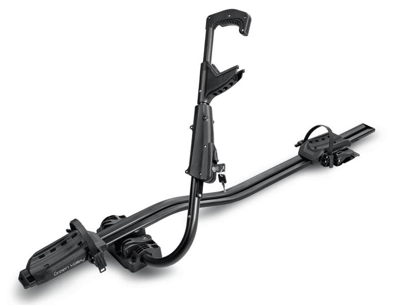 Green Valley Fast Bike Cycle Carrier Roof Rack Cross Bar Mounted E Bikes -20kg