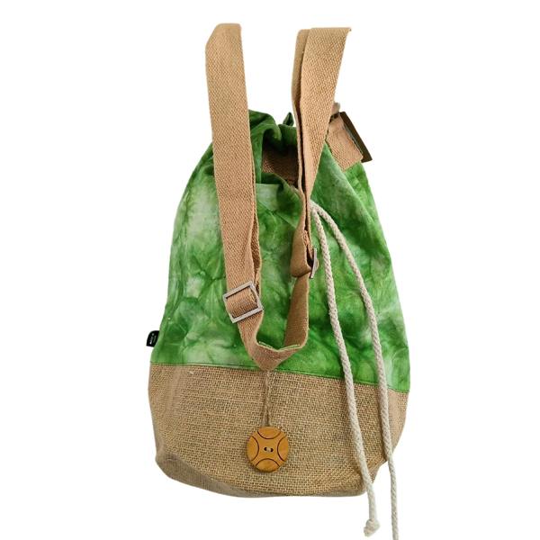 Serano All Natural Backpack - Green Stonewash - Tree of Life