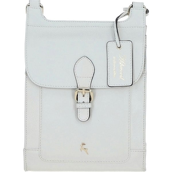 'Eclisse Cuoio' Real Leather Crossbody Bag: X-33