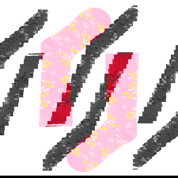 Jemsox Ditsy Flower Organic Cotton Mens Socks | Soft & Comfortable Fit