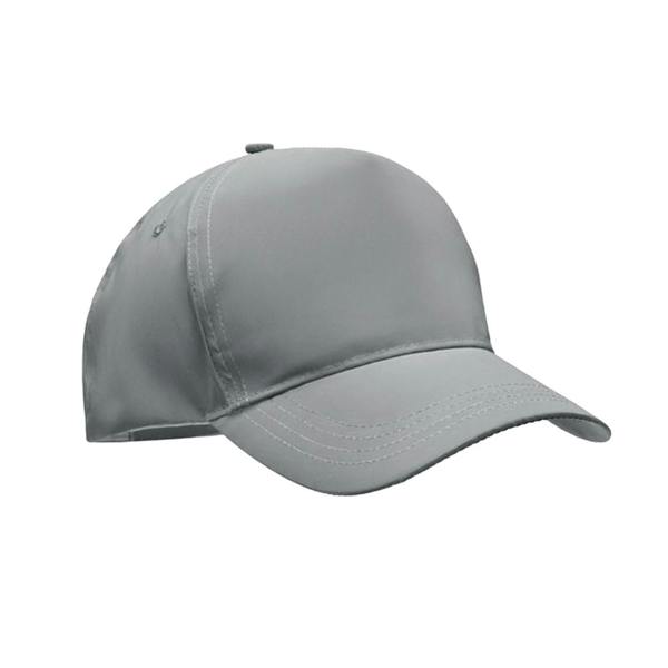 MidOcean Rays Reflective 5 Panel Baseball Cap - Matt Silver - 