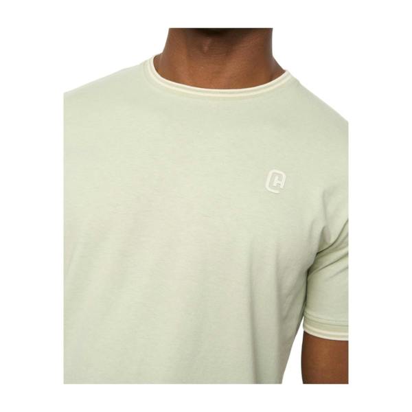 Crosshatch Mens Preece T-Shirt - Light Olive - 