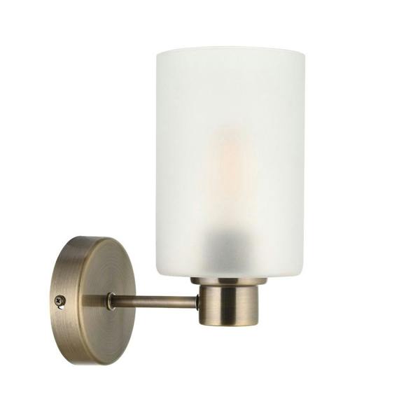 Pagazzi Lighting Kingsholm Antique Brass Wall Light
